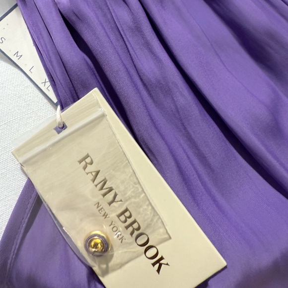 Ramy Brook Lilac Halter Mini Dress - Picture 8 of 9